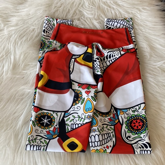 WAVASTITCH QUADRI SKULL LEGGINGS - Picture 6 of 8